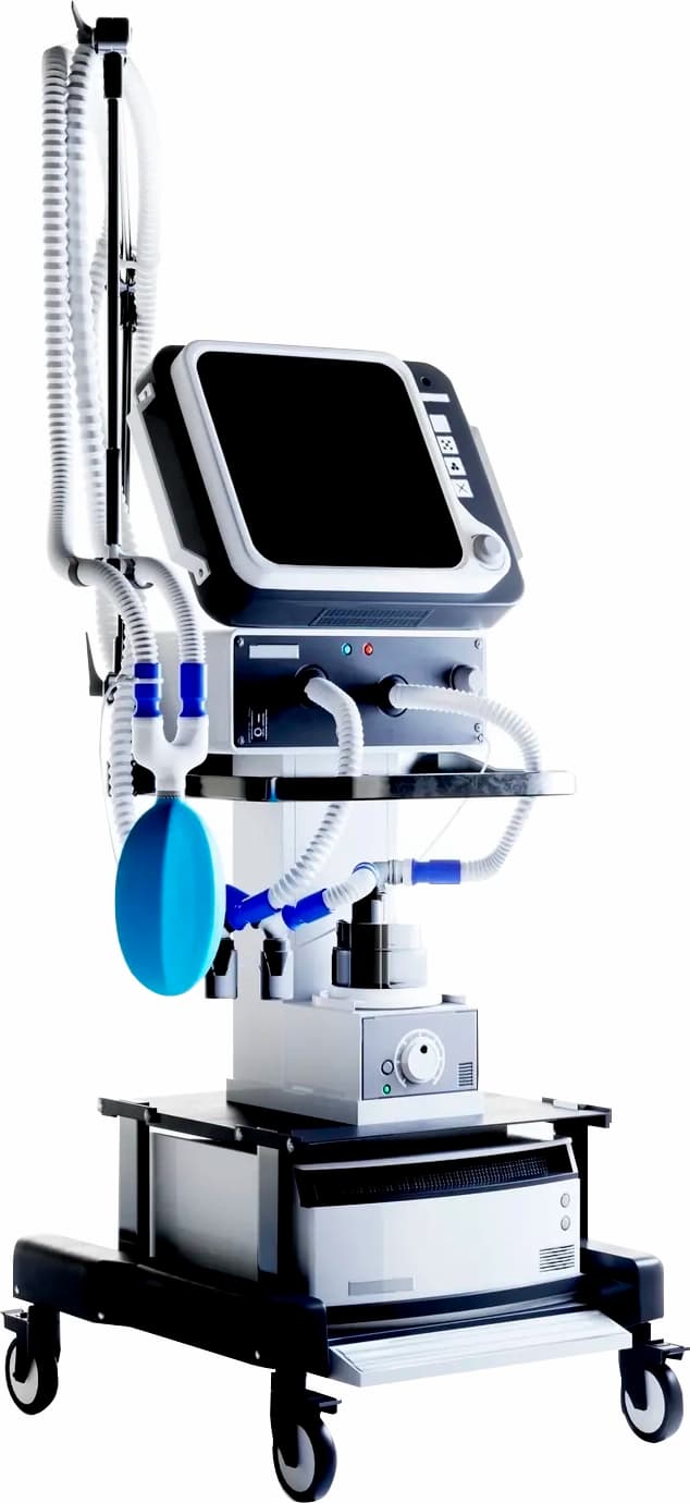 Ventilator components, ventilation components, Medical ventilator pressure control